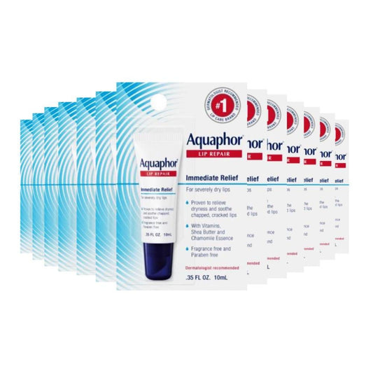 Aquaphor Immediate Relief Lip Repair Balm - 12 Pack - Aquaphor
