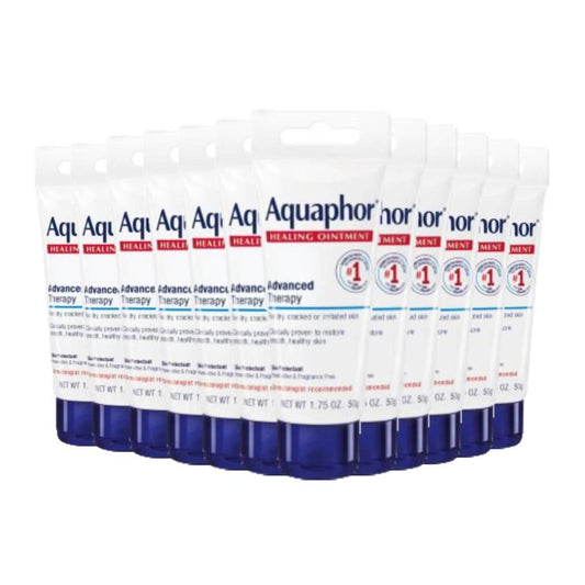 Aquaphor Skin Healing and Pain Relief Treatment for Dry and Cracked Skin - 1.75oz - 12 Pack - Diaper Cream & Oil - Aquaphor
