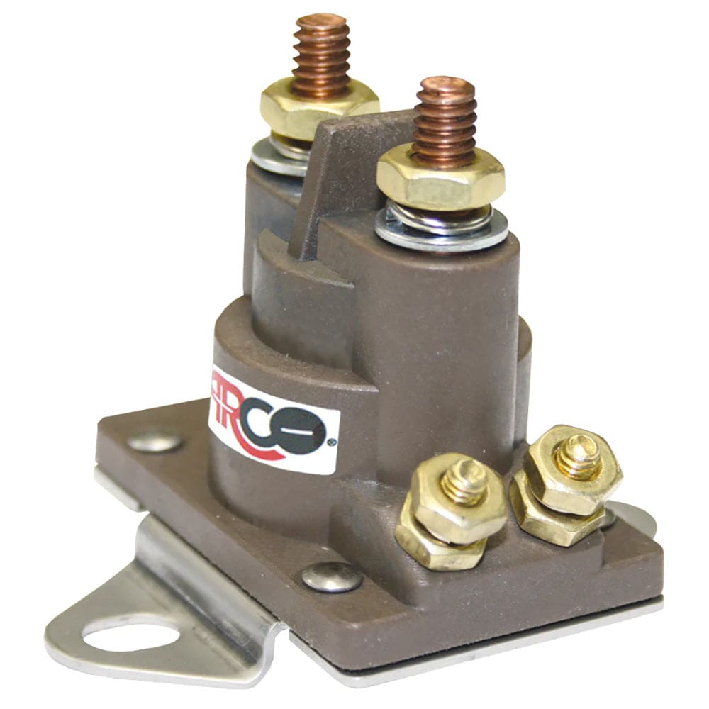 ARCO Marine Heavy Duty Current Model Mercruiser Solenoid w/ Raised Isolated Base - Electrical | Accessories - ARCO Marine
