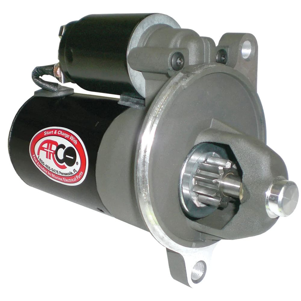 ARCO Marine High-Performance Inboard Starter w/ Gear Reduction & Permanent Magnet - Clockwise Rotation - Boat Outfitting | Engine Controls -