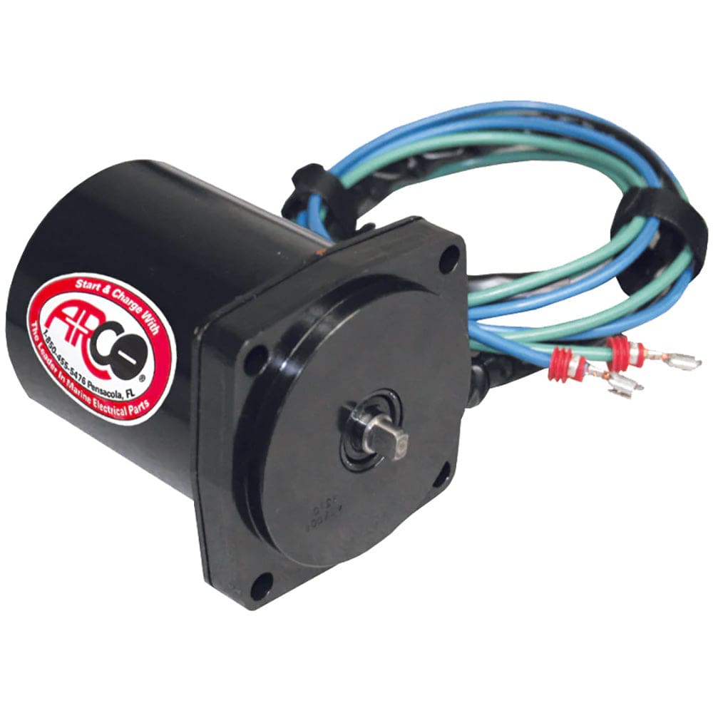 ARCO Marine Original Equipment Quality Replacement Tilt Trim Motor - 2 Wire & 4-Bolt Mount - Boat Outfitting | Engine Controls - ARCO Marine