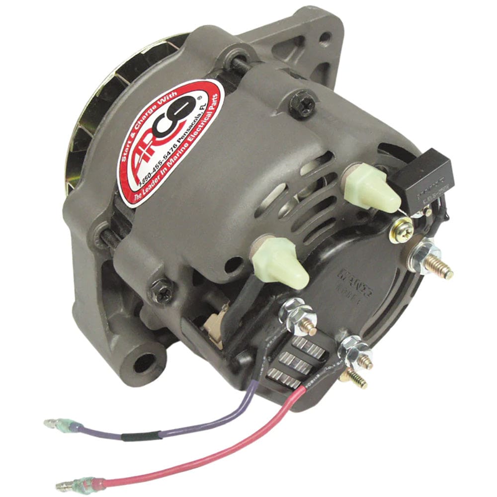 ARCO Marine Premium Replacement Alternator w/ Multi-Groove Pulley - 12V 55A - Electrical | Alternators - ARCO Marine