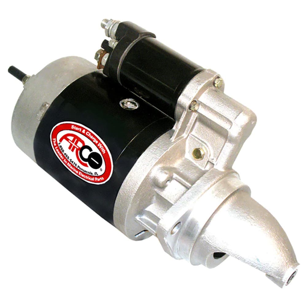 ARCO Marine Top Mount Inboard Starter - Clockwise Rotation - Boat Outfitting | Engine Controls - ARCO Marine