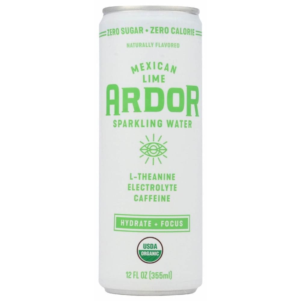 ARDOR ORGANIC Grocery > Beverages > Water > Sparkling Water ARDOR ORGANIC Mexican Lime Sparkling Water, 12 fo