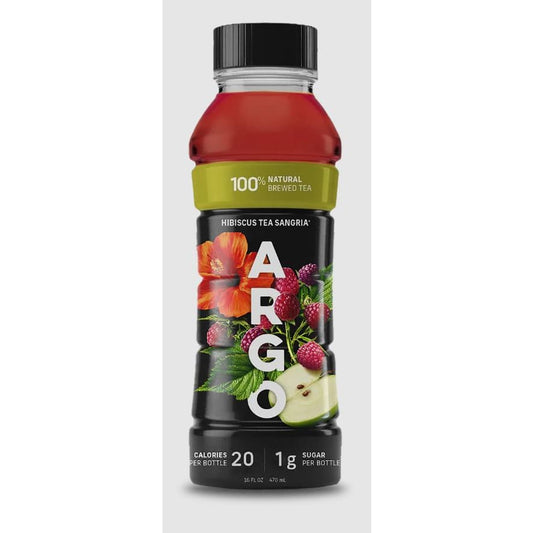 ARGO TEA: Hibiscus Tea Sangria 16 fo (Pack of 5) - Grocery > Beverages > Coffee Tea & Hot Cocoa - ARGO TEA