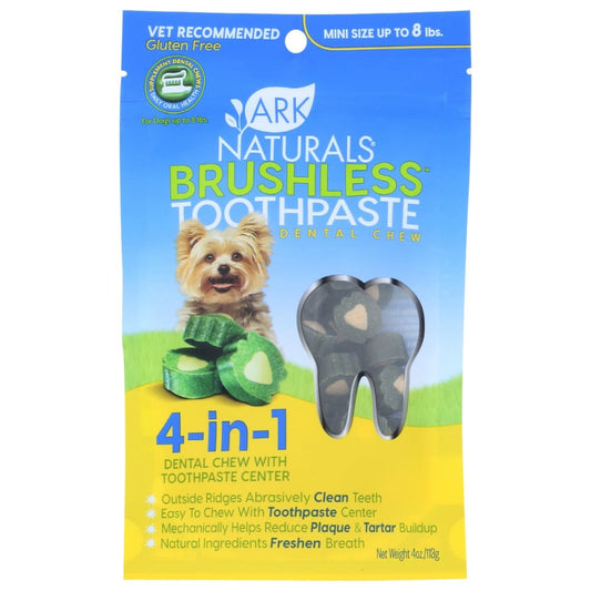 ARK NATURALS: TOOTHEPASTE MINI BRTHLESS (4.000 OZ) (Pack of 4) - Pet > Dog > Dog Supplies - ARK NATURALS