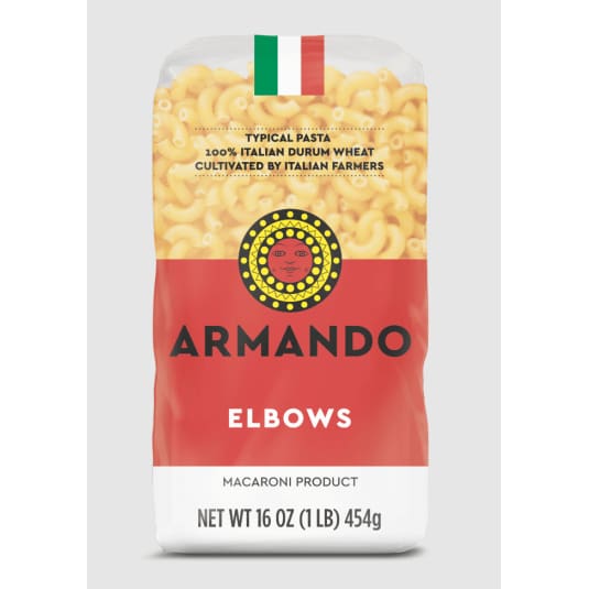 ARMANDO Grocery > Meal Ingredients > Noodles & Pasta ARMANDO: Elbows Macaroni Product, 16 oz