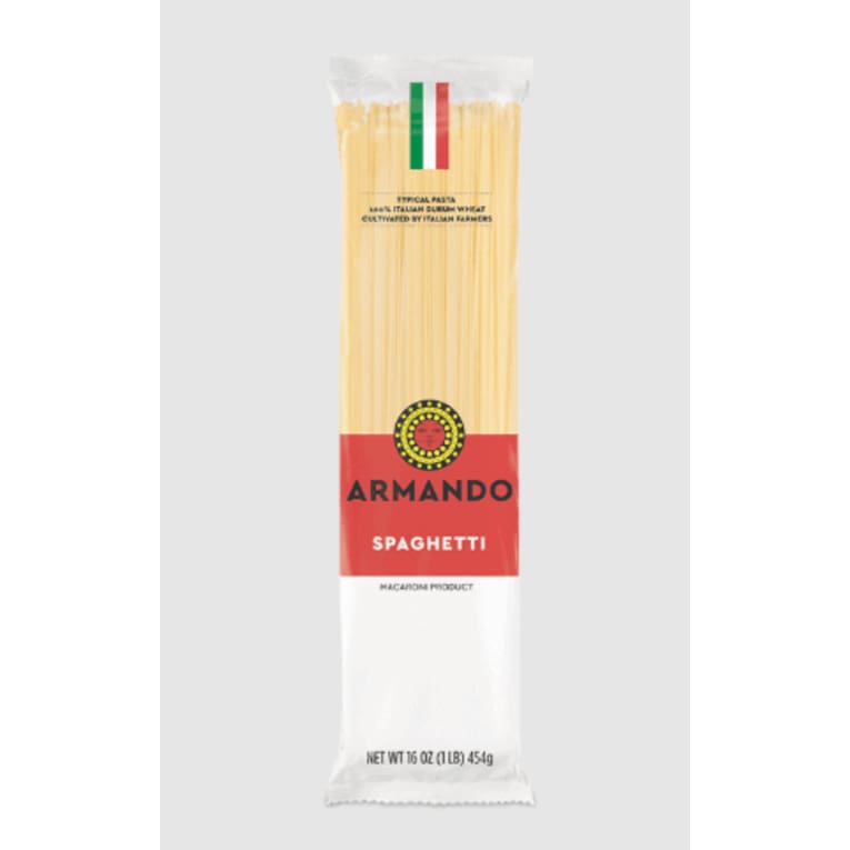 ARMANDO Grocery > Meal Ingredients > Noodles & Pasta ARMANDO: Spaghetti Macaroni Product, 16 oz