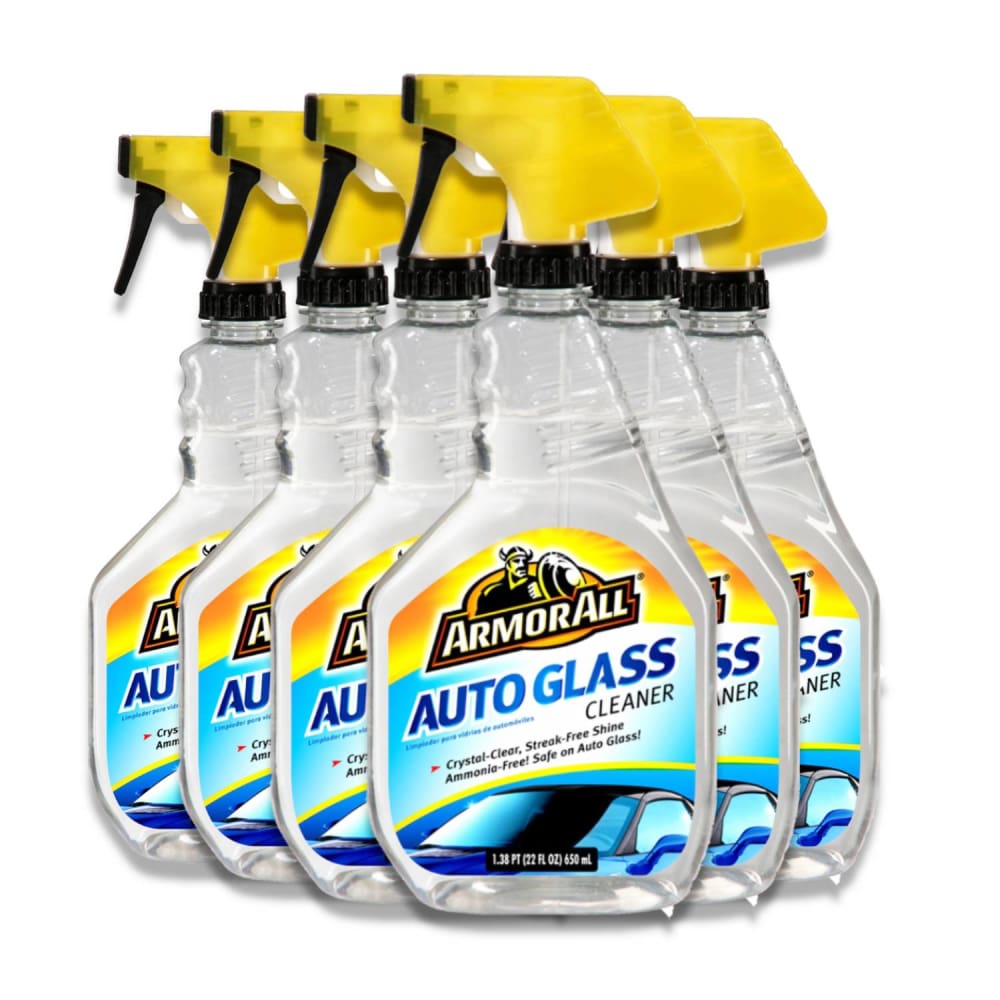 Armor All Auto Glass Cleaner - 22 fl. oz. ea. - 6 Pack - Cleaning Supplies - ARMOR ALL