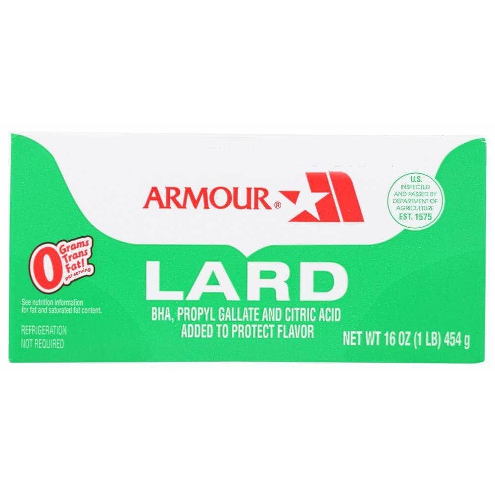 Armour Armour Lard in Carton, 1 lb