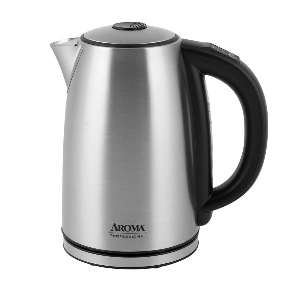 AROMA Professional 1.7 L 7-Cup Electric Stainless Steel Kettle AWK-1800SD - AROMA