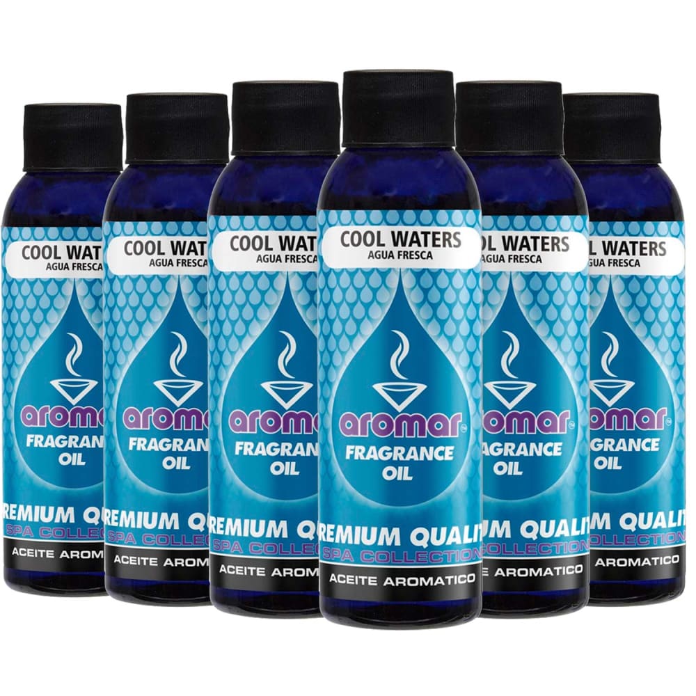 Aromar Aromatic Oil Cool Waters 6 Pack - 4oz/ea - Aromatic Oils - Aromar
