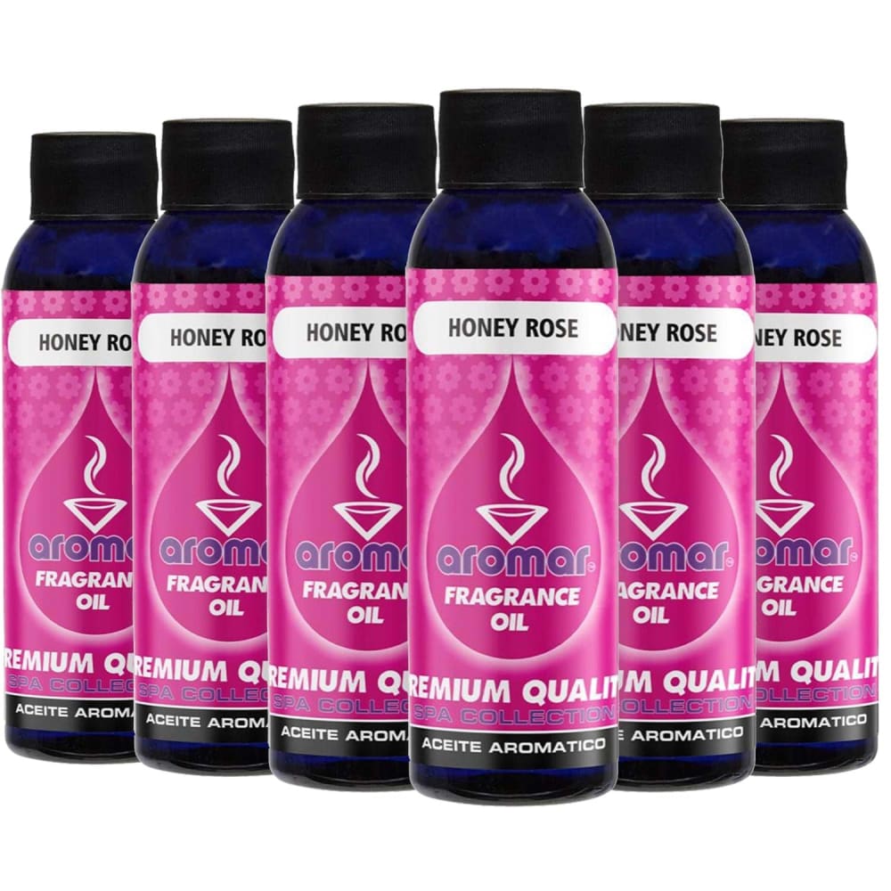 Aromar Aromatic Oil Honey Rose 6 Pack - 4oz/ea - Aromatic Oils - Aromar