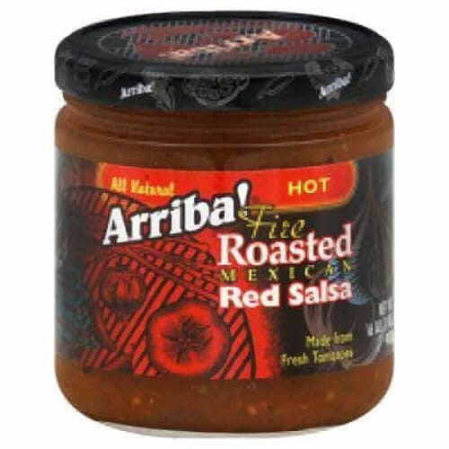 Arriba Arriba Fire Roasted Hot Mexican Red Salsa, 16 Oz
