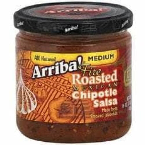 Arriba Arriba Fire Roasted Mexican Chipotle Salsa Medium, 16 Oz