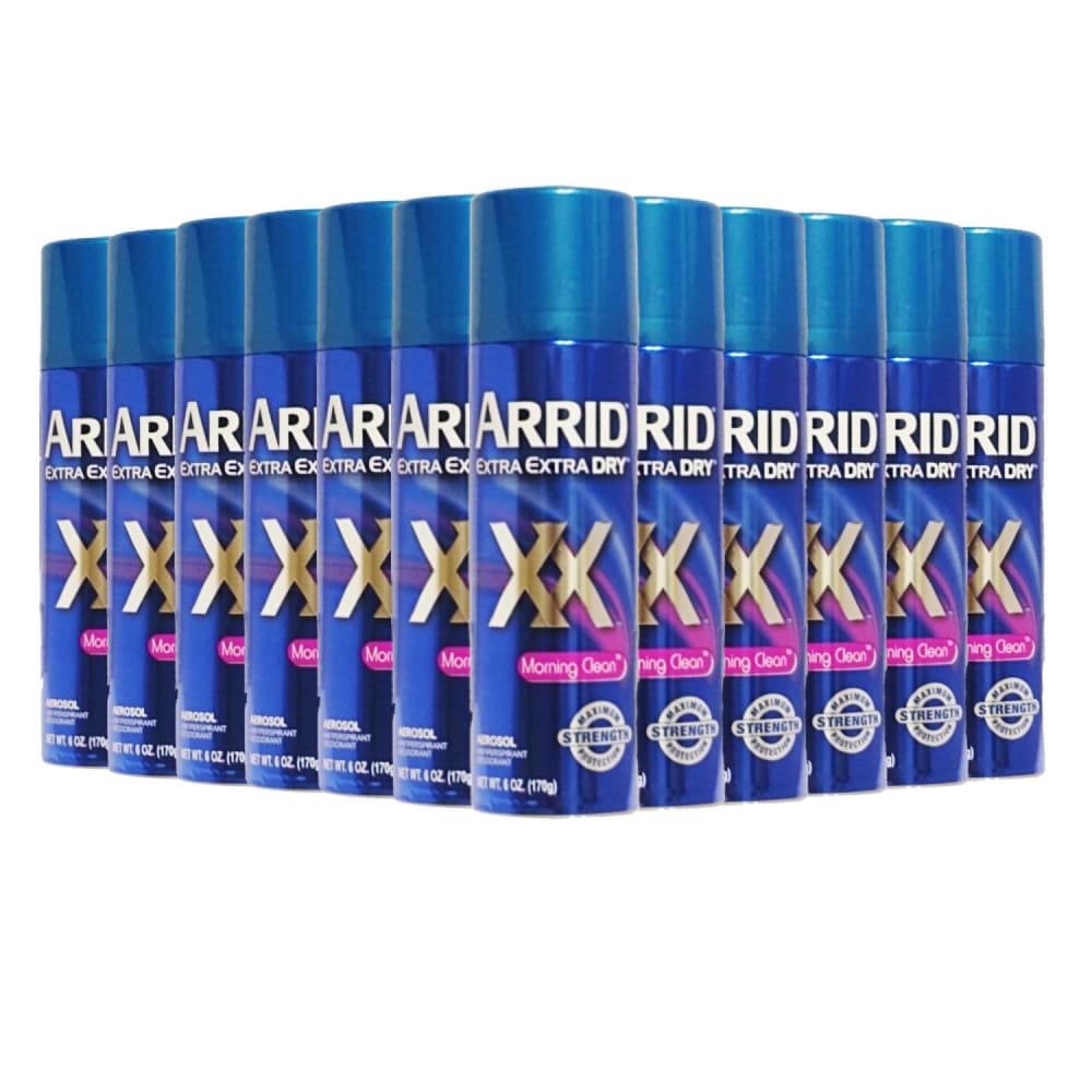 ARRID XX Anti-Perspirant & Deodorant Spray Morning Clean - 6 oz - 12 Pack - Deodorant & Anti-Perspirant - Arrid