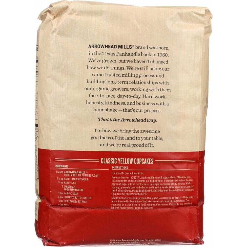 Arrowhead Mills Arrowhead Mills Organic Unbleached All Purpose Flour, 5 lb