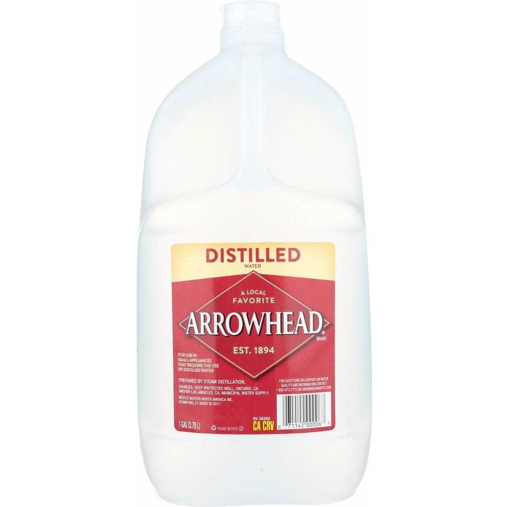 Arrowhead Water Arrowhead Mountain Spring Distilled Water, 1 Gallon