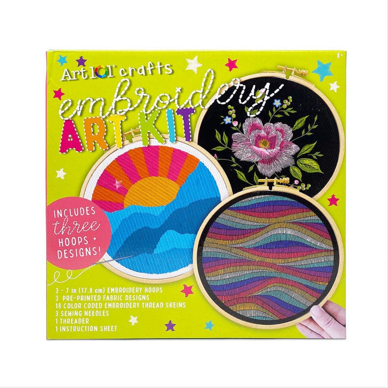 Art 101 Embroidery Art Kit (Pack of 2) - Art & Craft Kits - Art 101 / Advantus