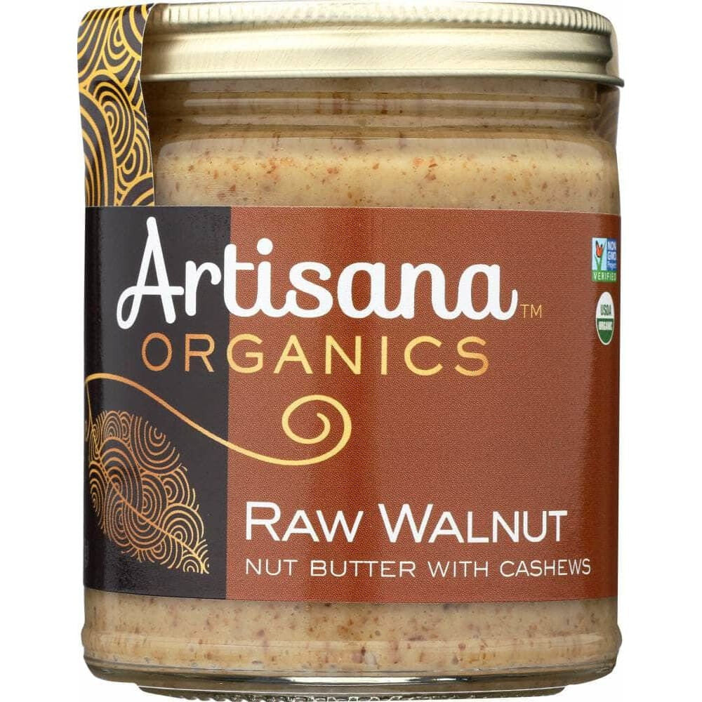 Artisana Artisana 100% Organic Raw Walnut Butter with Cashews, 8 oz