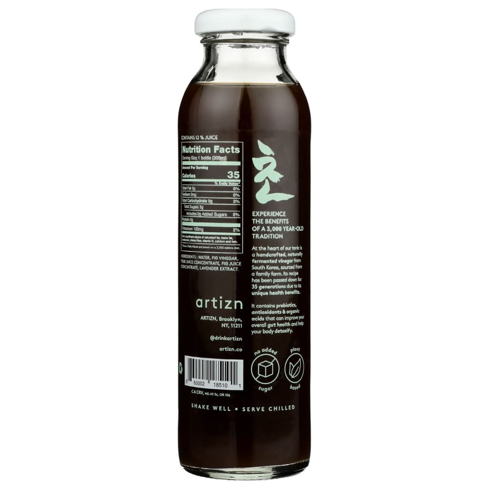 ARTIZN: Prebiotic Tonic Fig Pear 10 fo - Grocery > Beverages > Beverages - Artizn