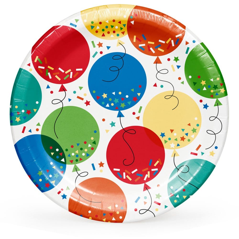Artstyle Hip Hip Hooray Birthday Paper Plates 10 (85 ct.) - New Grocery & Household - Artstyle