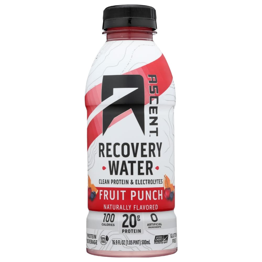 ASCENT: Fruit Punch Recovery Water 16.9 fo - Grocery > Beverages > Energy Drinks - ASCENT