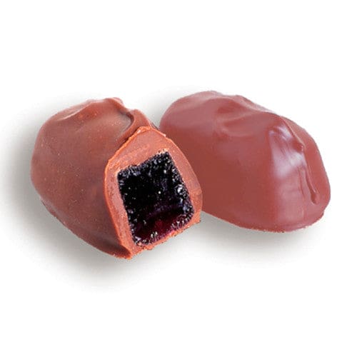 Asher’s Milk Chocolate Raspberry Jellies 6lb - Candy/Chocolate Coated - Asher’s