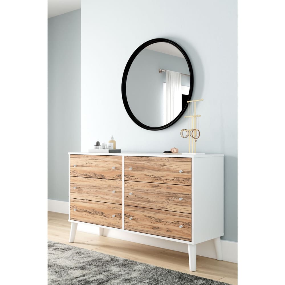 Signature Design by Ashley Ashley Furniture Piperton Dresser - White - Home/Furniture/Bedroom Furniture/Dressers & Chests/ - Signature