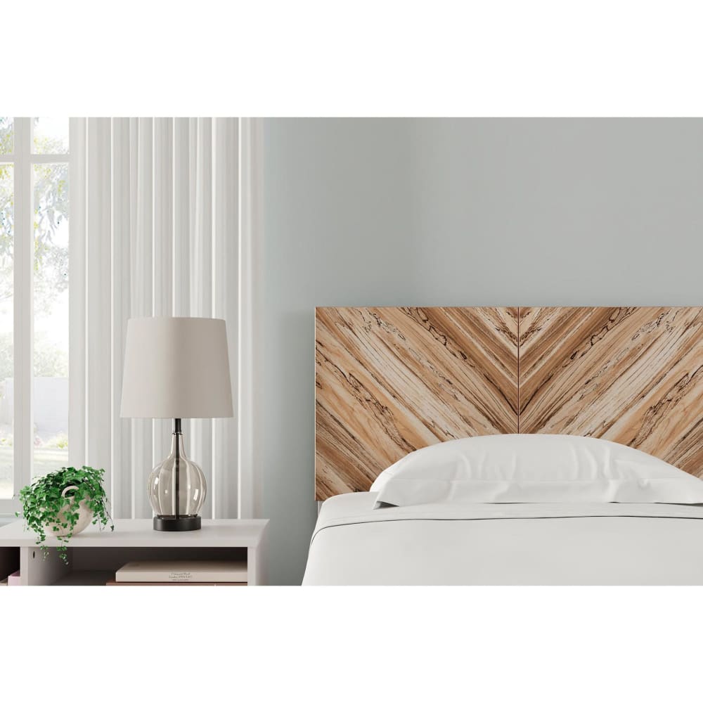 Ashley Ashley Furniture Twin Size Panel Headboard - Wood - Home/Furniture/Bedroom Furniture/Beds & Bed Frames/ - Ashley