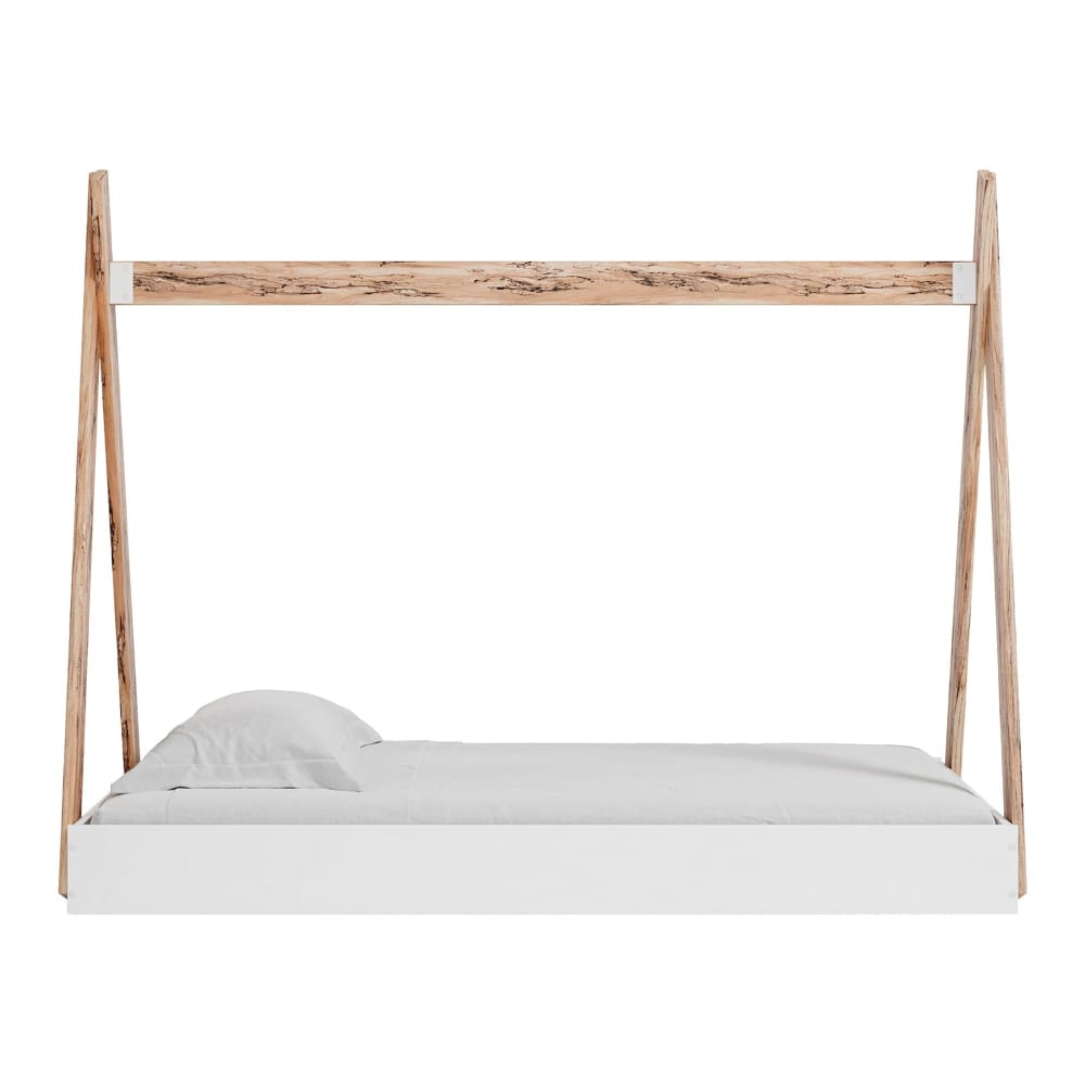 Ashley Ashley Furniture Twin Size Tent Bed - White - Home/Furniture/Bedroom Furniture/Beds & Bed Frames/ - Ashley