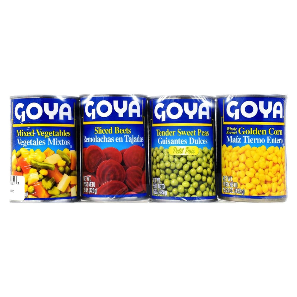 Assorted Vegetables 4 ct./14.9 oz. - Goya