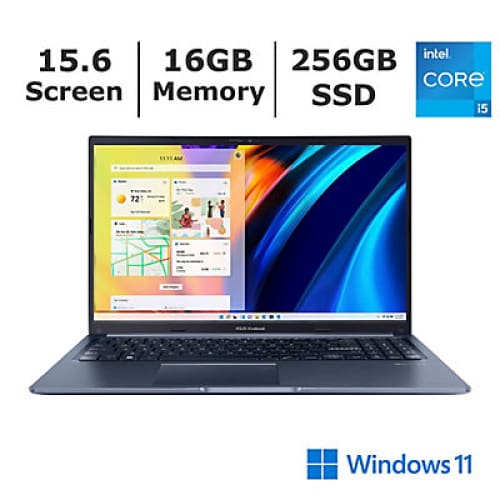 Asus VivoBook F1502 Laptop Intel Core i5-1240P 16GB RAM 256GB NVMe SSD - Home/Office & School Supplies/Computers/Laptops/ - Asus