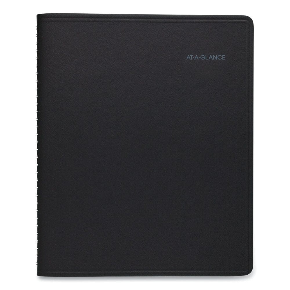 AT-A-GLANCEÂ® QuickNotes Weekly/Monthly Appointment Book 10 x 8 Black 2021 - Desk Accessories & Office Supplies - AT-A-GLANCEÂ®