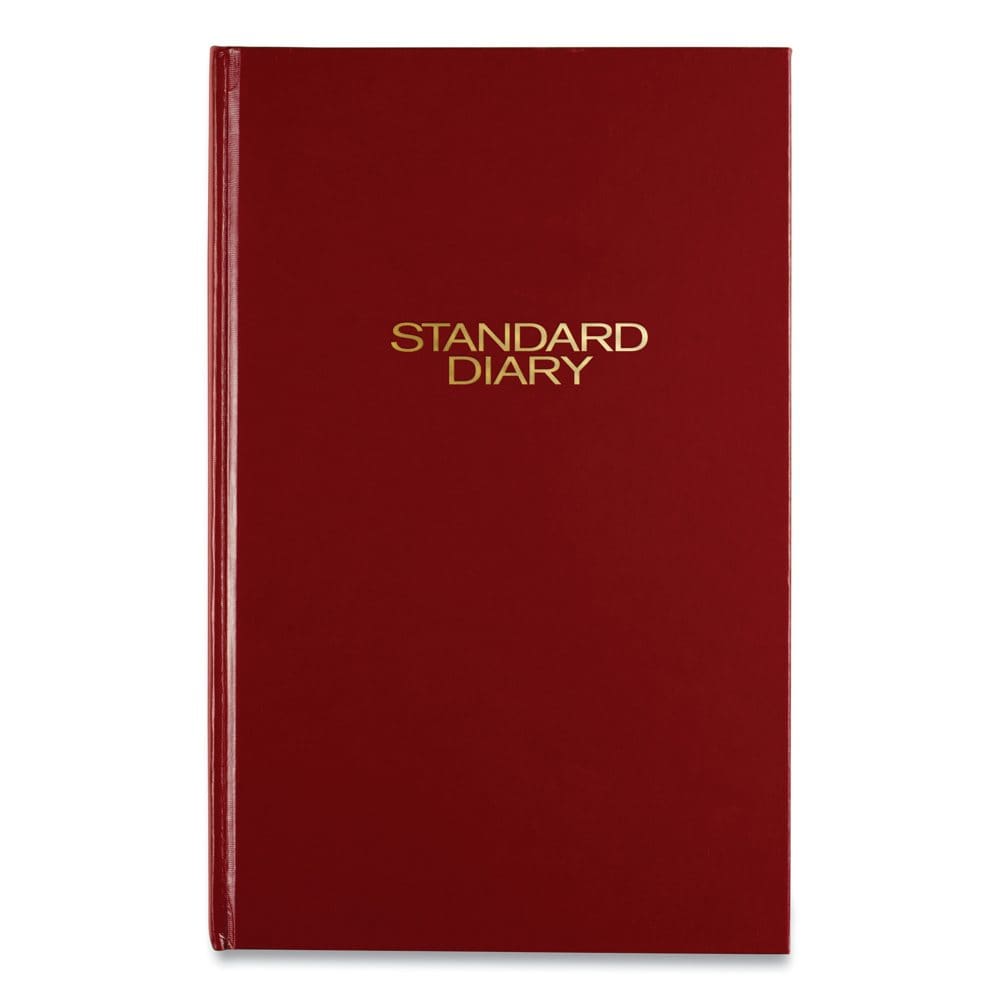 AT-A-GLANCE Standard Diary Daily Diary 2022 Edition Wide/Legal Rule Red Cover 12 x 7.75 200 Sheets - Desk Accessories & Office Supplies -