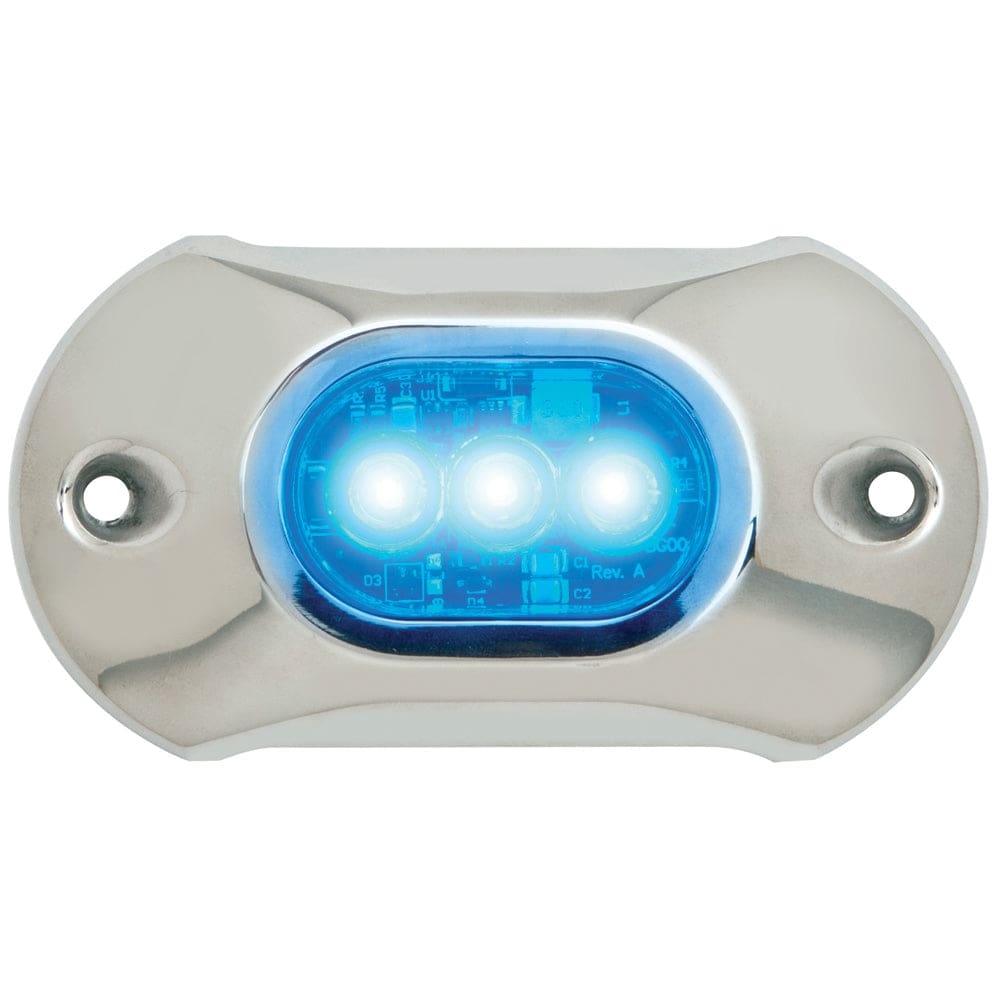 Attwood Light Armor Underwater LED Light - 3 LEDs - Blue - Lighting | Underwater Lighting - Attwood Marine