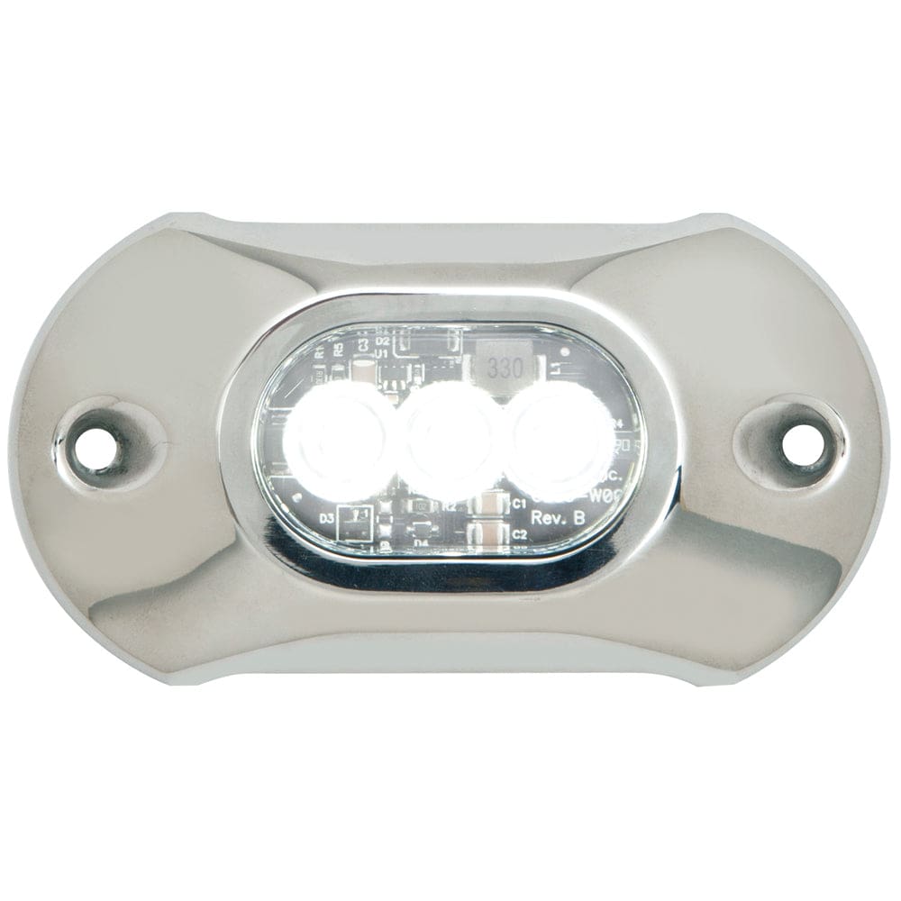 Attwood Light Armor Underwater LED Light - 3 LEDs - White - Lighting | Underwater Lighting - Attwood Marine