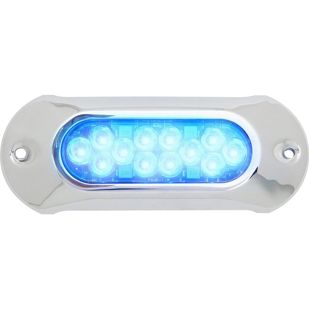 Attwood LightArmor HPX Underwater Light - 12 LED & Blue - Lighting | Underwater Lighting - Attwood Marine