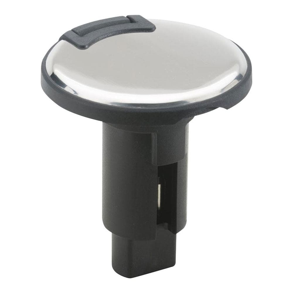 Attwood LightArmor Plug-In Base - 2 Pin - Stainless Steel - Round - Lighting | Accessories - Attwood Marine