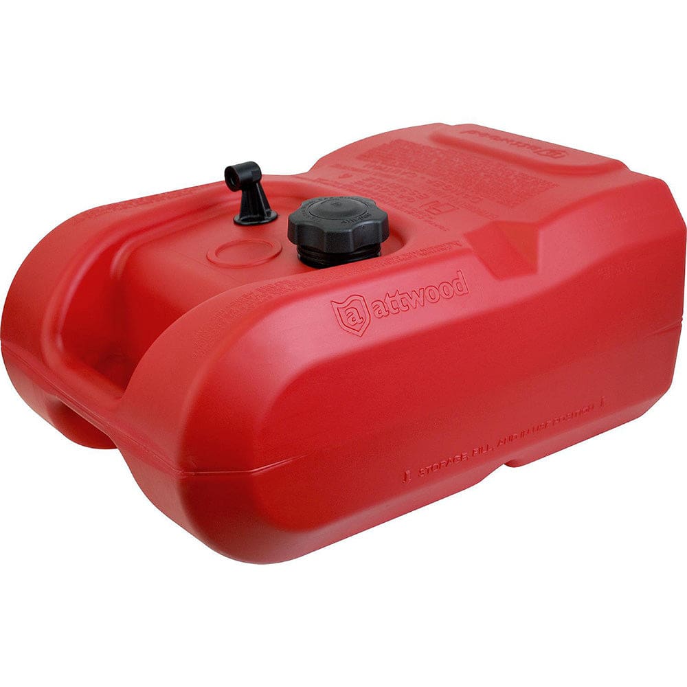 Attwood Portable Fuel Tank - 3 Gallon w/ o Gauge - Boat Outfitting | Fuel Systems - Attwood Marine