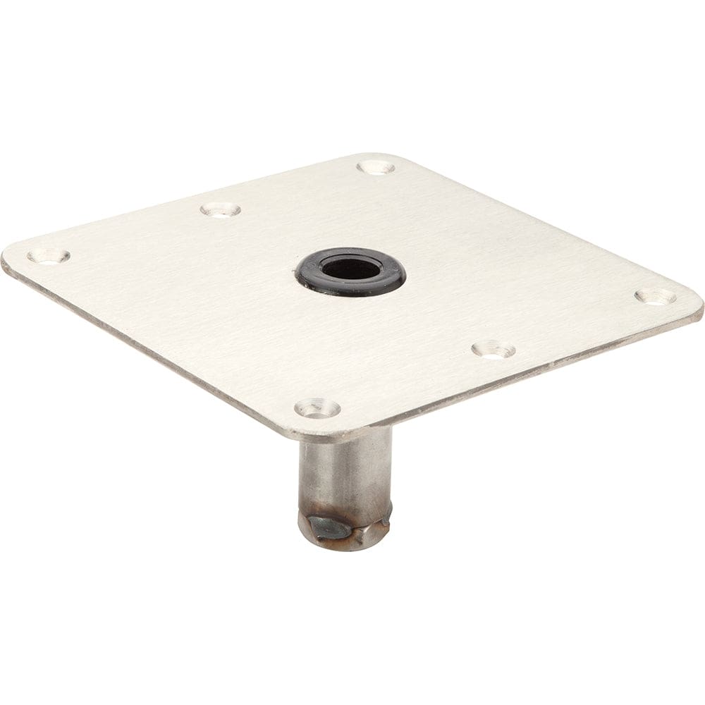 Attwood SWIVL-EZE 7x7 Lock’N-Pin Zinc Plated Steel 3/ 4 Pin Base - Boat Outfitting | Accessories - Attwood Marine