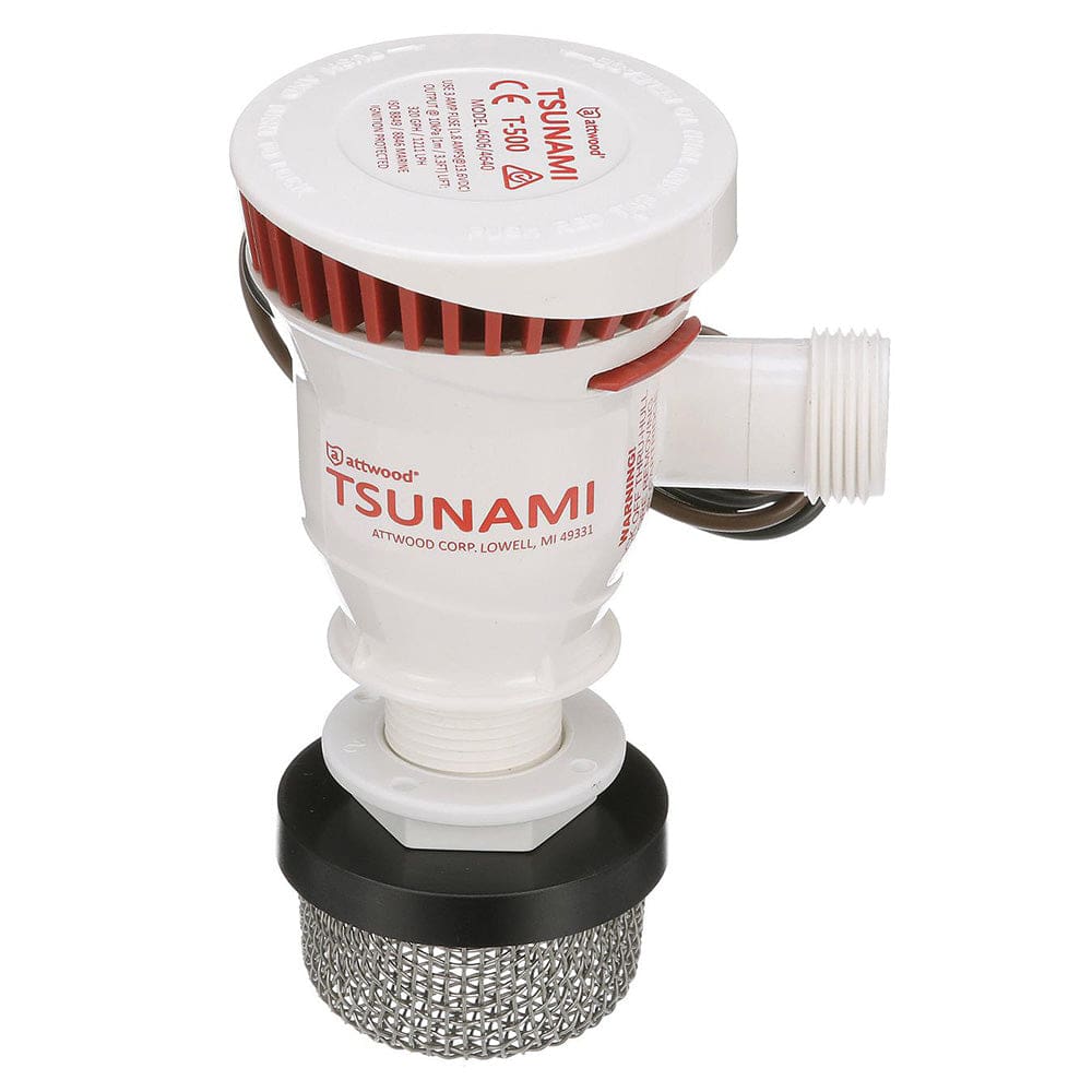 Attwood Tsunami T500 Recirq Aerator Kit - 500 GPH - Marine Plumbing & Ventilation | Livewell Pumps - Attwood Marine