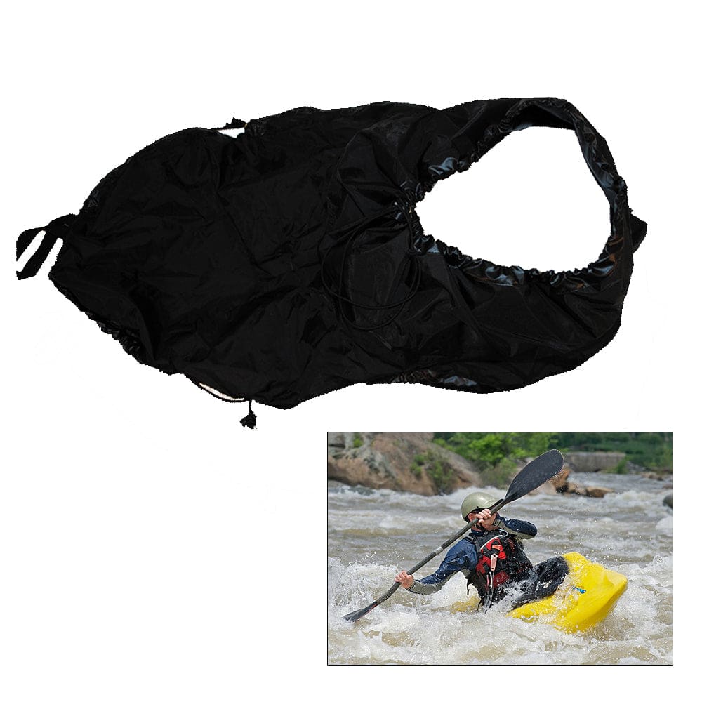 Attwood Universal Fit Kayak Spray Skirt - Black - Paddlesports | Accessories - Attwood Marine
