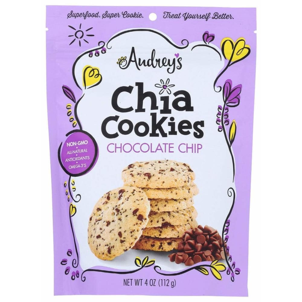 AUDREYS Audreys Cookie Chia Choc Chip, 4 Oz