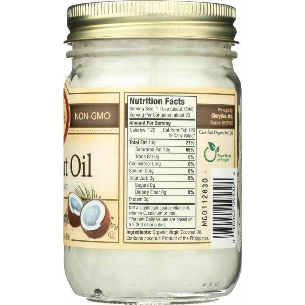 Aunt Pattys Aunt Patty Coconut Oil Extra Virgin Org 12 oz