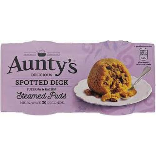 AUNTYS: Pudding Spotted Dick 6.7 OZ (Pack of 4) - Grocery > Chocolate Desserts and Sweets > Pudding - AUNTYS