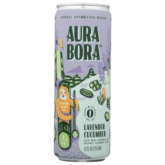 AURA BORA Aura Bora Water Sprkl Lav Cucumber, 12 Fo