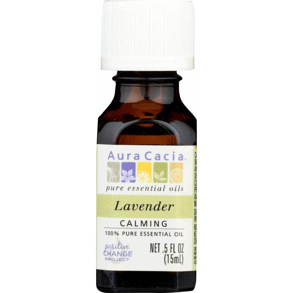 Aura Cacia Aura Cacia 100% Pure Essential Oil Lavender, 0.5 Oz
