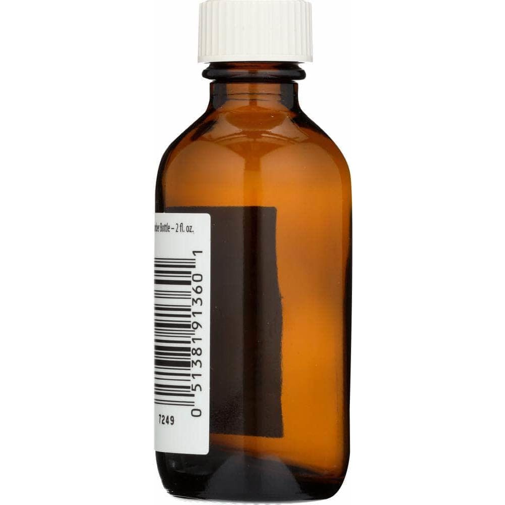 Aura Cacia Aura Cacia Amber Bottle with Writable Label, 2 oz