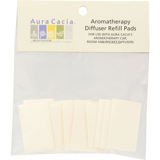 Aura Cacia Aromatherapy Diffuser Refill Pads 10 Refill Pads (Pack of 5) - Home Products > Air Fresheners - AURA CACIA